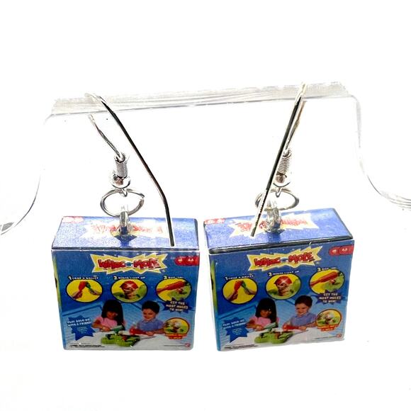 Whac-A-Mole Game Earrings - Game Night Accessories - Party Earrings - Board Game - Picture 4 of 8